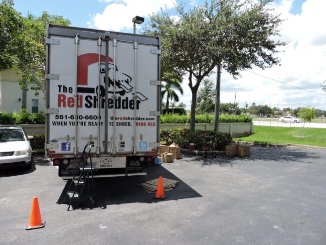 Picb Recycle Hard Drive Truck