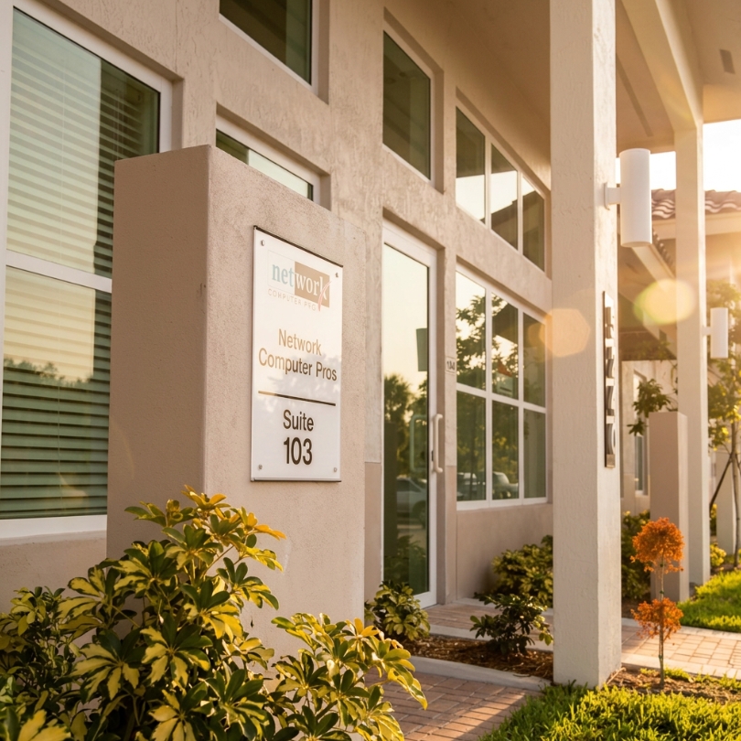 Network Computer Pros Davie Florida office in 2005